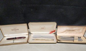 Sheaffer & Cross Vintage Fountain Pen and Pencil Set