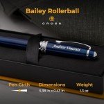 Personalized Cross Bailey Rollerball Pen with Gift Box