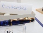 Waterman Phileas Blue Marble Ballpoint Pen