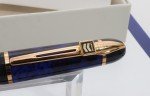 Waterman Phileas Blue Marble Ballpoint Pen
