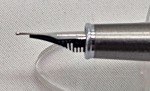 Tibaldi Luxury Fountain Pen - Shiny Silver Brass