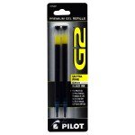 Pilot G2 Ultra Fine Black Gel Ink Pens
