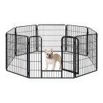 Luxurious Metal Dog Playpen - 8 Panel 32