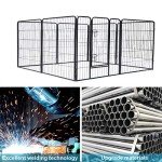 Luxurious Metal Dog Playpen - 8 Panel 32