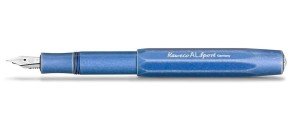 Kaweco AL SPORT Stonewashed Blue Medium Fountain Pen