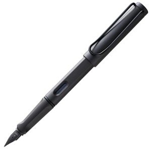 Lamy Safari Charcoal Matte Black Fountain Pen