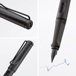 Lamy Safari Charcoal Matte Black Fountain Pen
