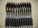 Pilot® G-2 Luxury Gel Roller Pens - Black 0.7mm