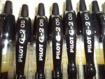 Pilot® G-2 Luxury Gel Roller Pens - Black 0.7mm