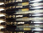 Pilot® G-2 Luxury Gel Roller Pens - Black 0.7mm