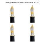 Pelikan Souvalane M1000 Black Fountain Pen, BB
