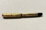 Vintage Waterman 42 1/2 V Gold Overlay Fountain Pen