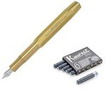 Kaweco AL Sport Brass Fountain Pen Gift Set