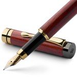 Luxury Bamboo Wood Fountain Pen Set