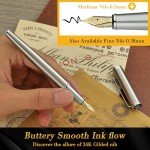 BEILUNER 24K Gilded Luxury Fountain Pen Set