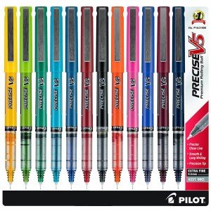 Pilot Precise V5 12-Color Extra Fine Pens Set