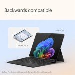 Surface Pro Alcantara Keyboard with Pen Storage - Black