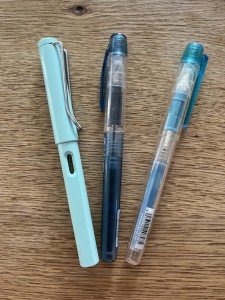 LAMY Safari Blue Fountain Pen with Ink Set