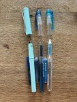LAMY Safari Blue Fountain Pen with Ink Set
