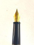 Waterman Hemisphere Black Lacquer Fountain Pen - Fine Nib