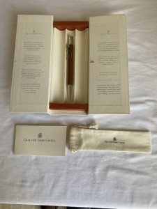 Graf von Faber-Castell Guilloche Cognac Ballpoint Pen