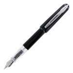 Waterman Kultur Black Fountain Pen with Chrome Trim