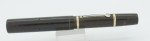 Waterman Black Ebonite Fountain Pen with Gold Bands