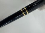 Waterman Paris Expert Black Fountain Pen - Gold Trim