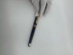 Waterman Paris Expert Black Fountain Pen - Gold Trim