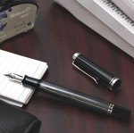 Pelikan M405 Souvenir Black Stripe Fountain Pen