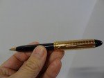 Aurora Italy Ipsilon Quadra Rose Gold Ballpoint Pen