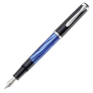 Pelican Classic M205 Marble Blue Fountain Pen