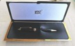 Mont Blanc Meisterstück Gold Black Ballpoint Pen