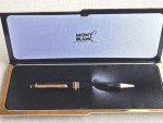 Mont Blanc Meisterstück Gold Black Ballpoint Pen