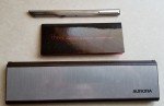 Aurora Thesi Chrome Ballpoint Pen, Vintage 1970s