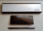 Aurora Thesi Chrome Ballpoint Pen, Vintage 1970s