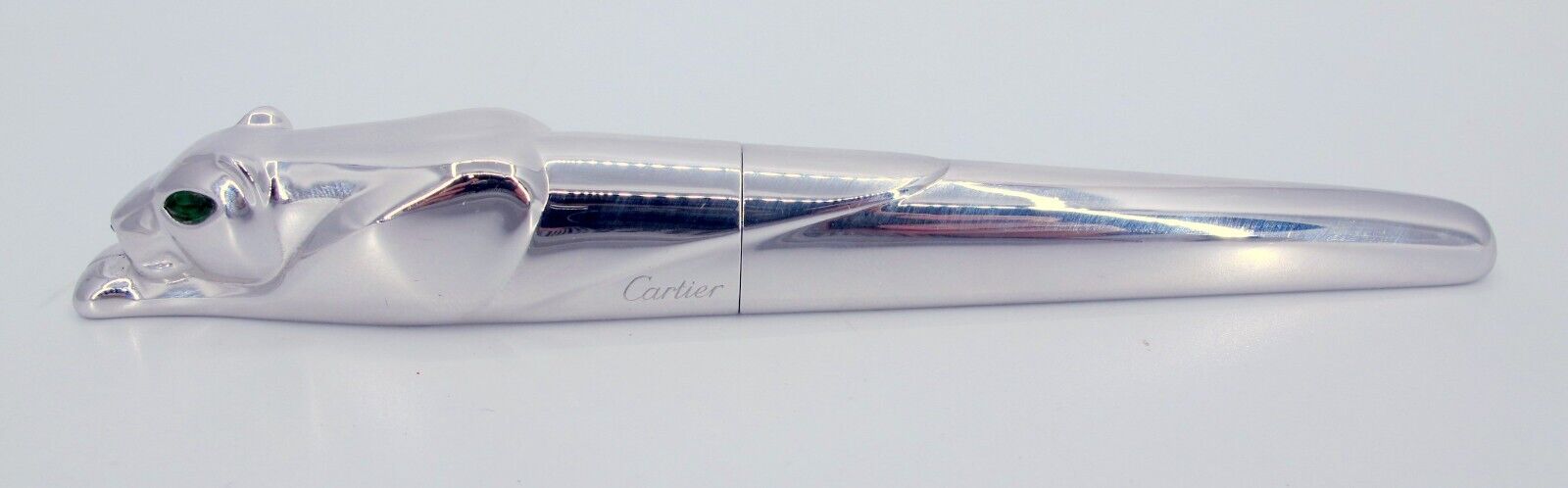 CARTIER Exceptional Panther Fountain Pen - Box and Cert