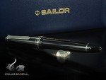 Sailor Profit Black Raster Fine Fountain Pen