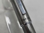 Tibaldi Fountain Pen D26 Silver Brass Broad Nib