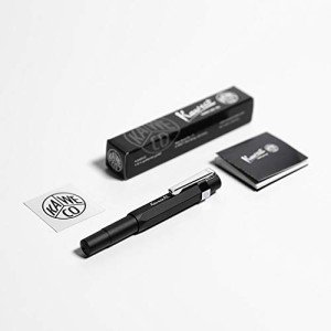 Kaweco AL Sport Black Fountain Pen with Chrome Clip