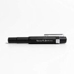 Kaweco AL Sport Black Fountain Pen with Chrome Clip