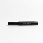 Kaweco AL Sport Black Fountain Pen with Chrome Clip