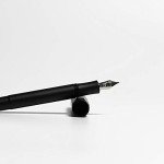 Kaweco AL Sport Black Fountain Pen with Chrome Clip