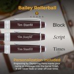 Personalized Cross Bailey Rollerball Pen in Red
