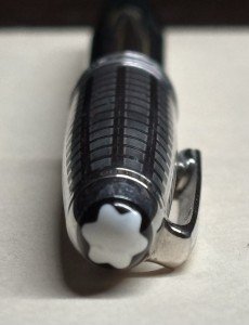 Monteblanc Stainless Steel Fountain Pen with 14K Gold