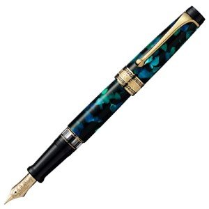 Aurora Optima 996-VE Green Fountain Pen - Extra Fine