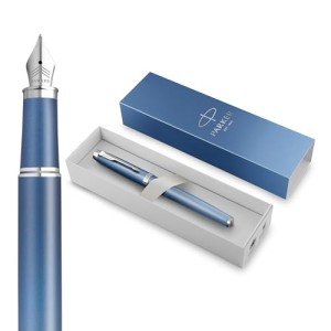 Parker IM Fountain Pen - Peaceful Blue Finish