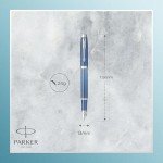 Parker IM Fountain Pen - Peaceful Blue Finish