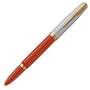 PARKER Modern Heritage Fountain Pen in Rage Red