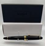Sailor King ST Black 21K Broad Fountain Pen